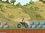 Versuchsaufbau-mit-einem-motorrad-in-der-natur