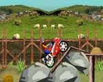 Trial-in-een-spel-boerderij